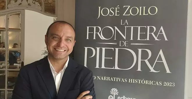 José Zoilo muestra en "La frontera de piedra" cómo quince siglos atrás los pueblos emigrantes ya topaban con la valla de Occidente