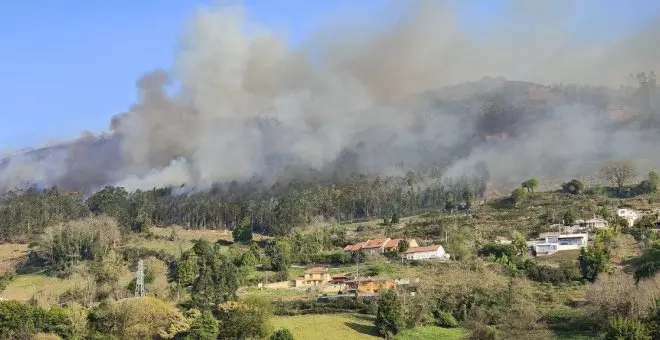 El fuego llega a Oviedo