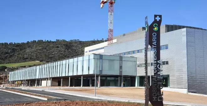El traslado al nuevo Hospital Universitario de Cuenca comenzará a principios de 2024 según las previsiones de la Junta