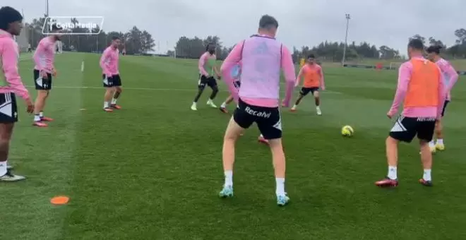 El Celta sigue preparando el partido del domingo a las 14:00 horas en Balaídos ante el Almería