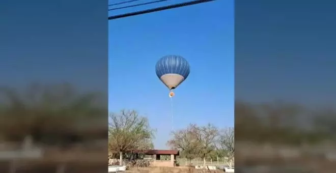 Detienen al piloto del globo que se incendió en México provocando dos muertos