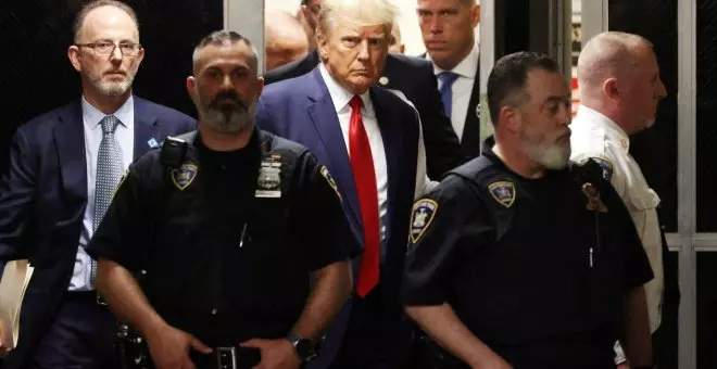 Donald Trump se declara no culpable de los 34 cargos que le imputan por los pagos a la actriz porno Stormy Daniels