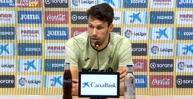 Pedraza sobre el partido del Villarreal en el Bernabéu: "Sacar los tres puntos nos haría poder aspirar a Champions"