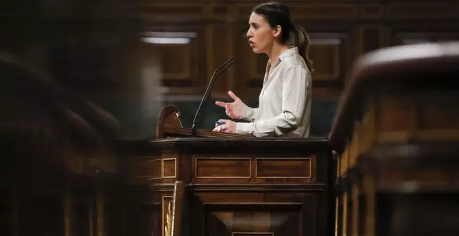 Irene Montero, preocupada por si Yolanda Díaz escucha las "voces que le dijeron a Errejón que se presentase sin Podemos"