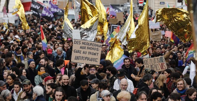 Nueva jornada de protestas en Francia contra la reforma de las pensiones de Macron