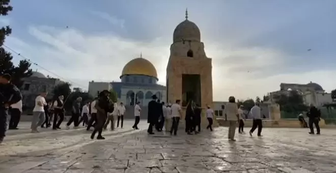 Escalada de tensión en la Explanada de las Mezquitas en Jerusalén