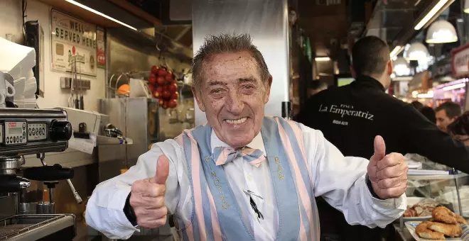 Mor Joan Bayén, propietari de l'emblemàtic bar Pinotxo de la Boqueria