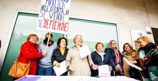Galería: Marea asturiana en defensa de la sanidad pública