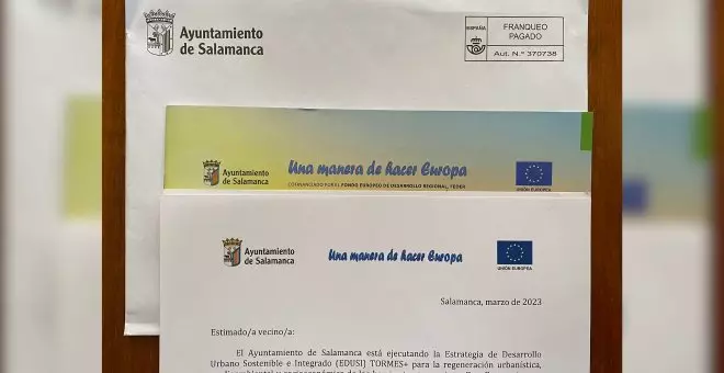 El PP de Salamanca envía propaganda encubierta con medios municipales a mes y medio de las elecciones