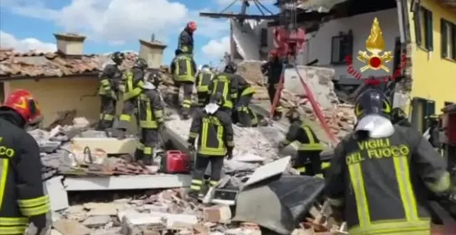 Se derrumba una casa en la Toscana italiana tras una explosión de gas