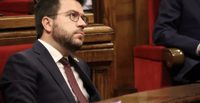 Aragonès defensa la gestió del Govern per afrontar la situació de sequera a Catalunya