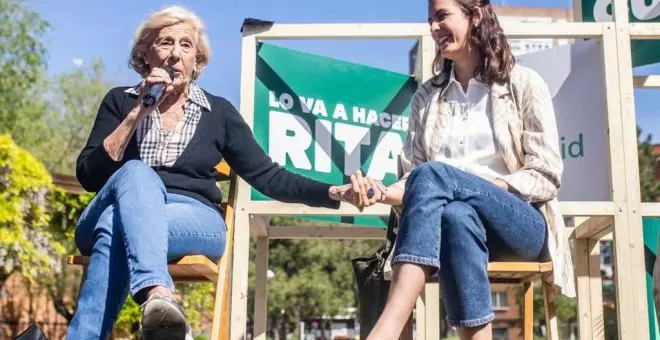 Manuela Carmena se decanta: "Ojalá Rita sea la próxima alcaldesa"