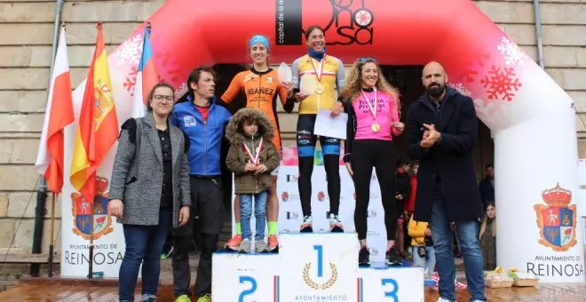 Iván Bartolomé y Laura Álvarez se proclaman campeones de Cantabria de Duatlón