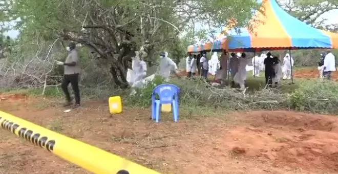 Ascienden a 90 los cuerpos encontrados en el "Bosque de los horrores" en Kenia