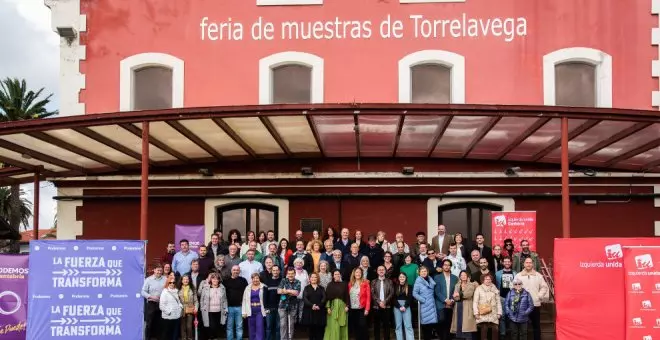 Podemos e IU presentan 30 candidaturas en los municipios de Cantabria