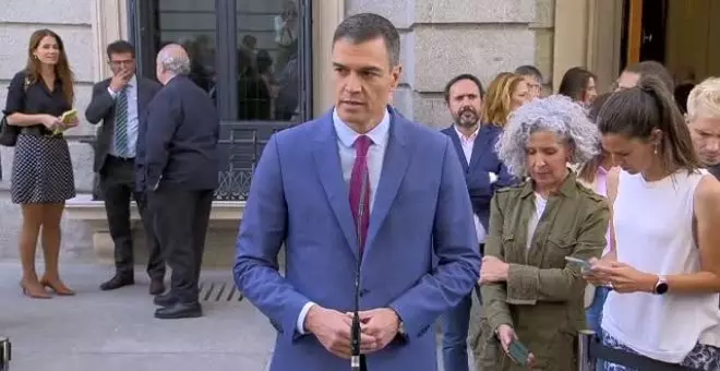 Sánchez: "Es uno de los principales hitos de esta legislatura"