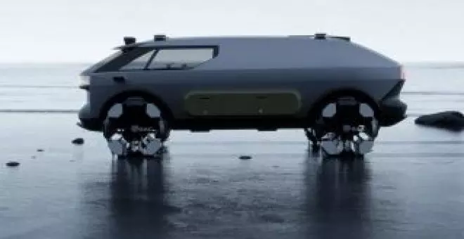 Esta furgoneta camper china es eléctrica, autónoma y muy parecida a un vehículo 'marciano'