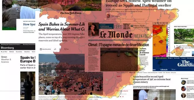 "Temperaturas abrasadoras de verano en primavera": los medios internacionales alertan del calor extremo en España
