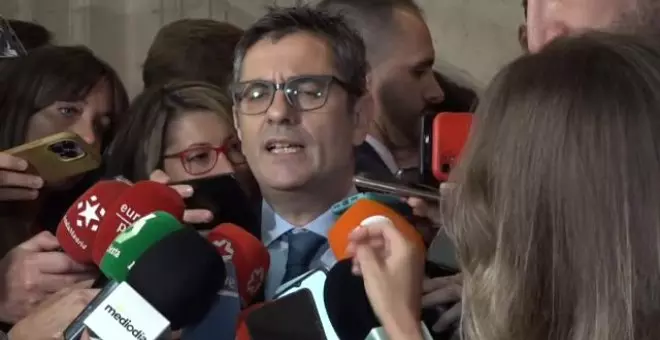 Bolaños pide explicaciones a Feijóo por su reunión con fiscales