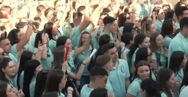 Día grande en la fiesta de los caballos del vino de Caravaca de la Cruz