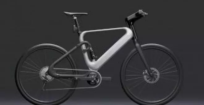 Esta rara bicicleta eléctrica con doble suspensión llega repleta de tecnología