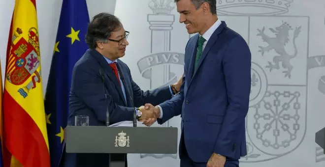 La alianza entre Petro y Sánchez: España invertirá 1.000 millones de euros en la transición energética de Colombia