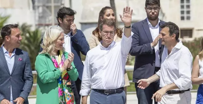 El repartidor de periódicos - Aznar y Rajoy para salvar al soldado Feijóo