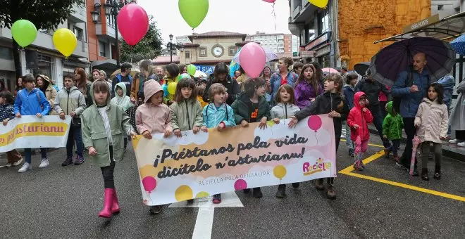 La manifestación pola oficialidá: un añu más, un añu menos