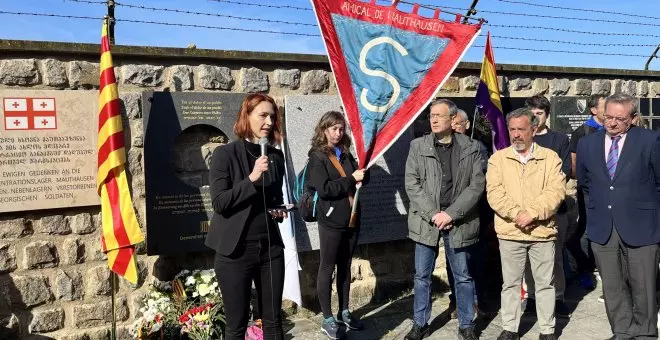 La Generalitat recorda les víctimes del feixisme en el 78è aniversari de l'alliberament de Mauthausen