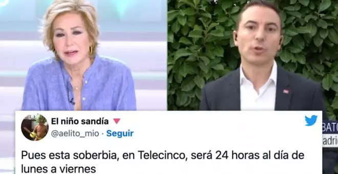 La manipulación de Ana Rosa sobre los impuestos como ejemplo de la Telecinco que nos espera mañana y tarde: "Esta soberbia será 24 horas al día"
