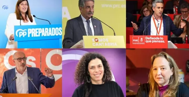 Los candidatos a la Presidencia de Cantabria se quedan sin el aprobado