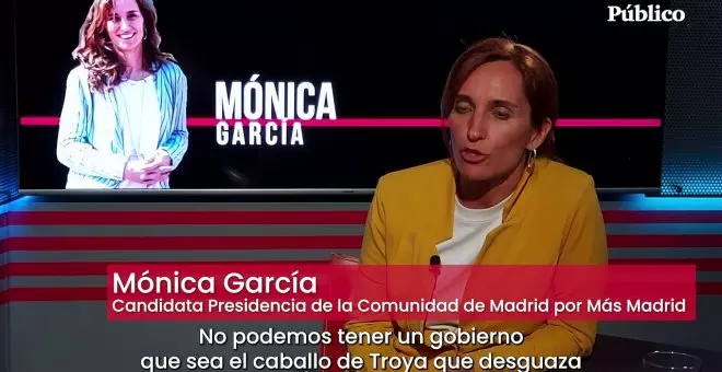 Mónica García: ¿Cómo puede Ayuso gobernar con ese odio hacia sus propios profesionales?"