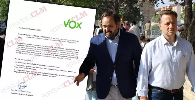 PP y Vox ocultan pactos que ya han firmado para repartirse gobiernos tras el 28M en Castilla-La Mancha