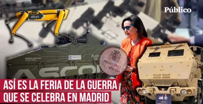 La industria de la guerra exhibe su arsenal en Madrid
