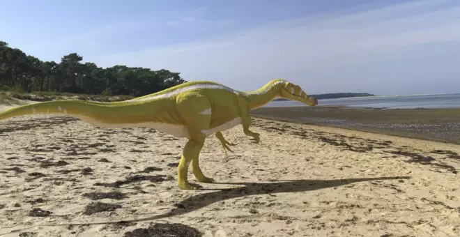 Descubiertos los restos fósiles de un nuevo dinosaurio, bípedo y carnívoro, en Castellón