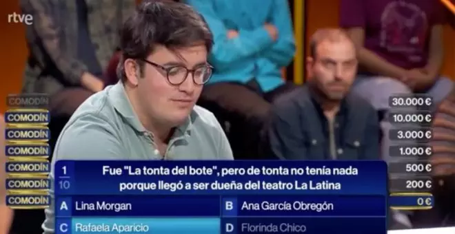 "Lina Morgan no me cuadra porque es estadounidense": la respuesta de un joven en 'El comodín de La 1' y la brecha generacional