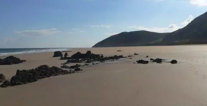 La playa de Trengandín, según National Geographic, una de las más deseadas de España