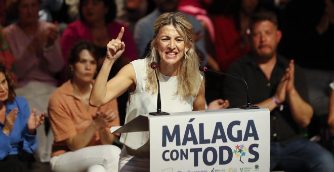 Yolanda Díaz, ante el reto de que la izquierda hable el mismo idioma en campaña