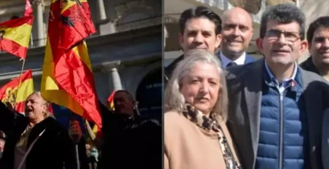 El PSOE exige al PP que retire a una candidata por su "probada afición" al saludo fascista
