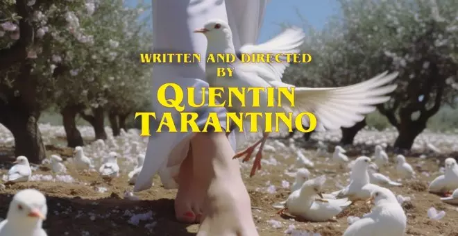 ¿Y si Tarantino dirigiese una película sobre Jesucristo?: un tuitero imagina el resultado con una inteligencia artificial