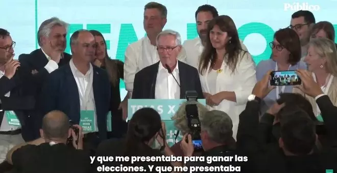 Trias: "Dije que me presentaba para ser alcalde y voy a ser el alcalde de Barcelona"
