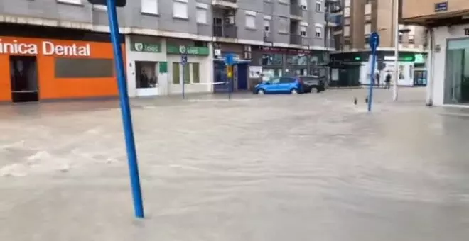 Molina de Segura vuelve a inundarse