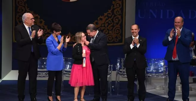 Ana Céspedes y Rafael de Lorenzo resaltan el "orgullo y responsabilidad" por la Medalla de Oro de una tierra que "llevan dentro"