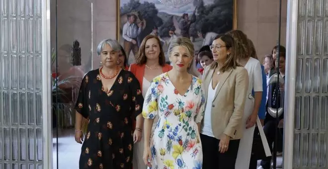 Yolanda Díaz, optimista con un pacto de Sumar y las izquierdas: "Habrá acuerdo"