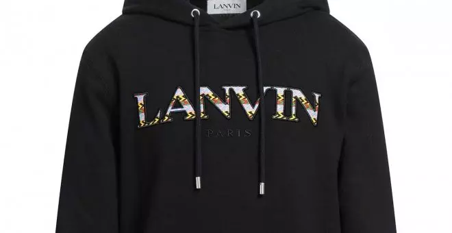Lanvin Batman Graphic Print Pullover Hoodie: Effortless Style and Timeless Elegance