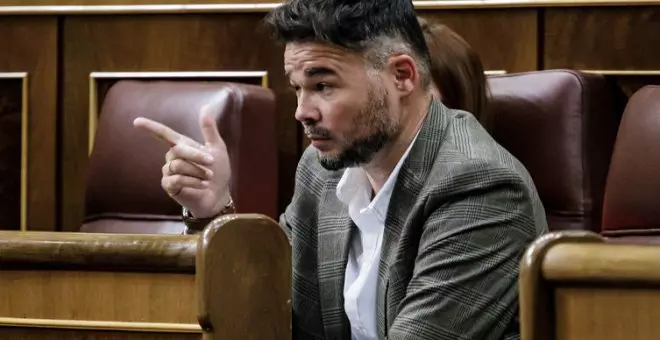 Gabriel Rufián, sobre el discurso del "todos son iguales" en política: "Anguita jamás fue como Aznar"