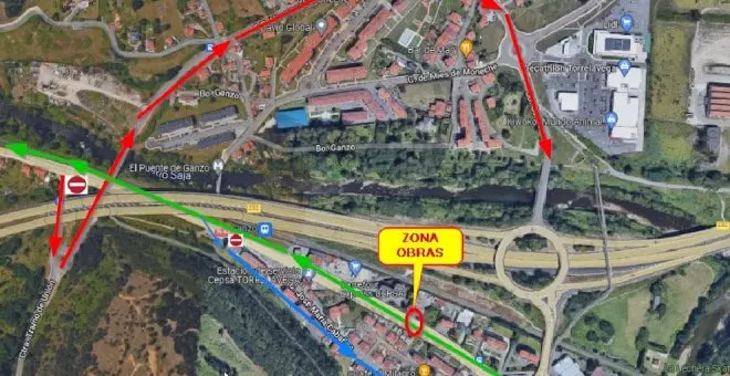 La Avenida de Oviedo de Torrelavega sufrirá cortes de tráfico desde el martes