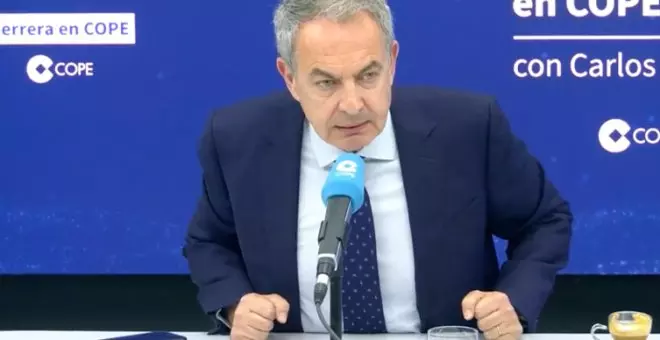 Zapatero le pinta la cara a Carlos Herrera con el fin de ETA: "Así hay que contestar cuando se banaliza con ciertas cosas"