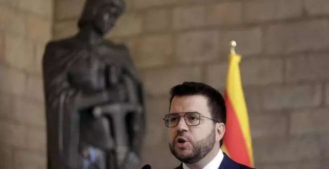Aragonès apuesta por agotar la legislatura con una Generalitat renovada