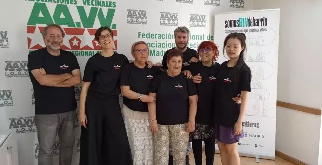 'Somos bien de barrio', la nueva campaña de los vecinos de Madrid contra el individualismo y la crispación